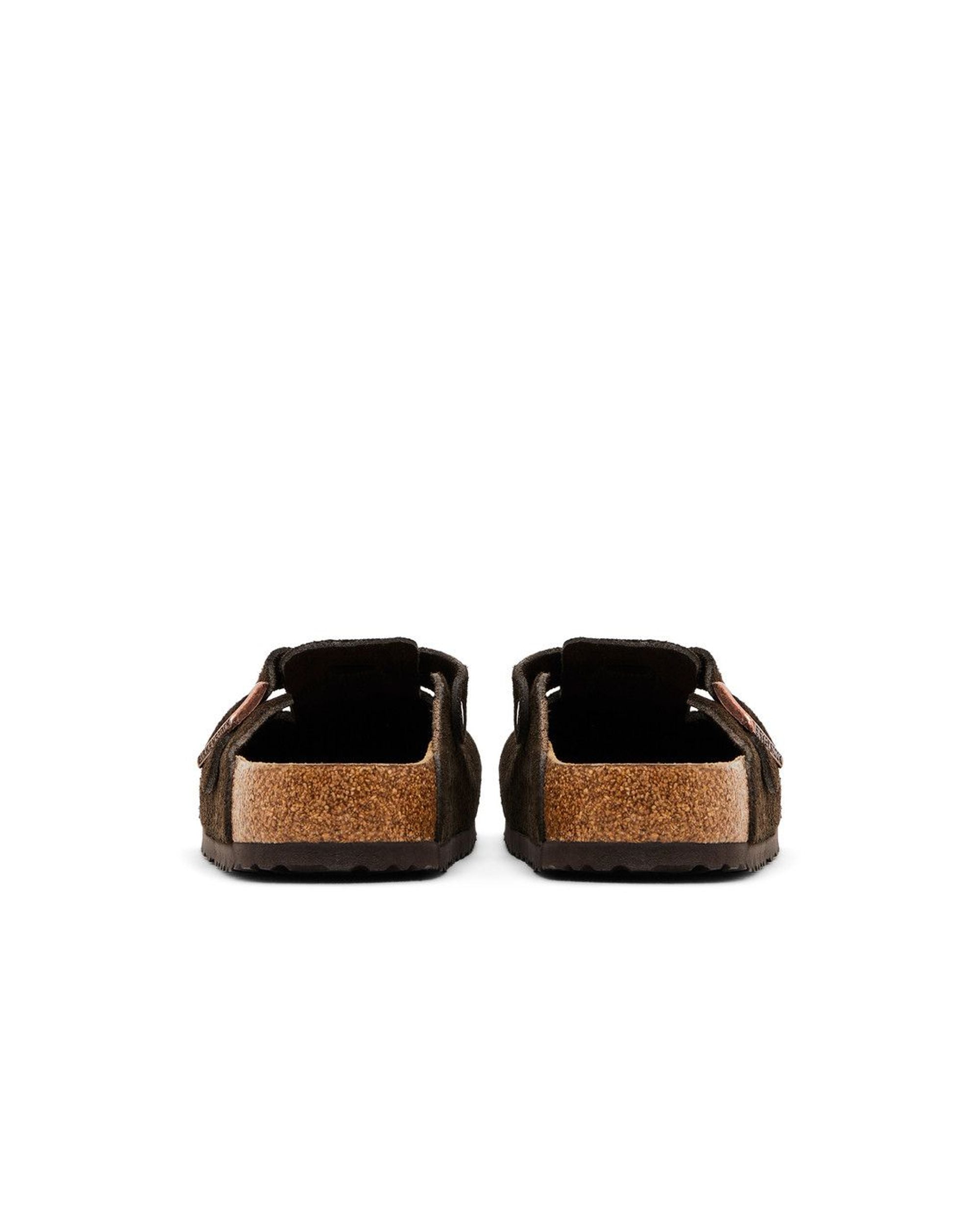 Birkenstock Boston Soft Footbed Suede Mocha