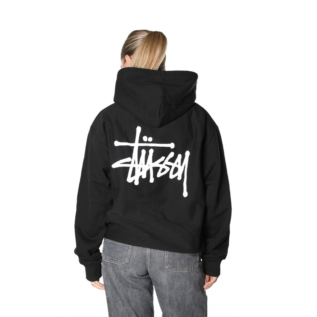 Stüssy Basic Hoodie "Black"