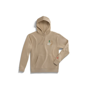 Travis Scott Cactus Jack x Jordan Pullover Hoodie "Khaki/University Red"