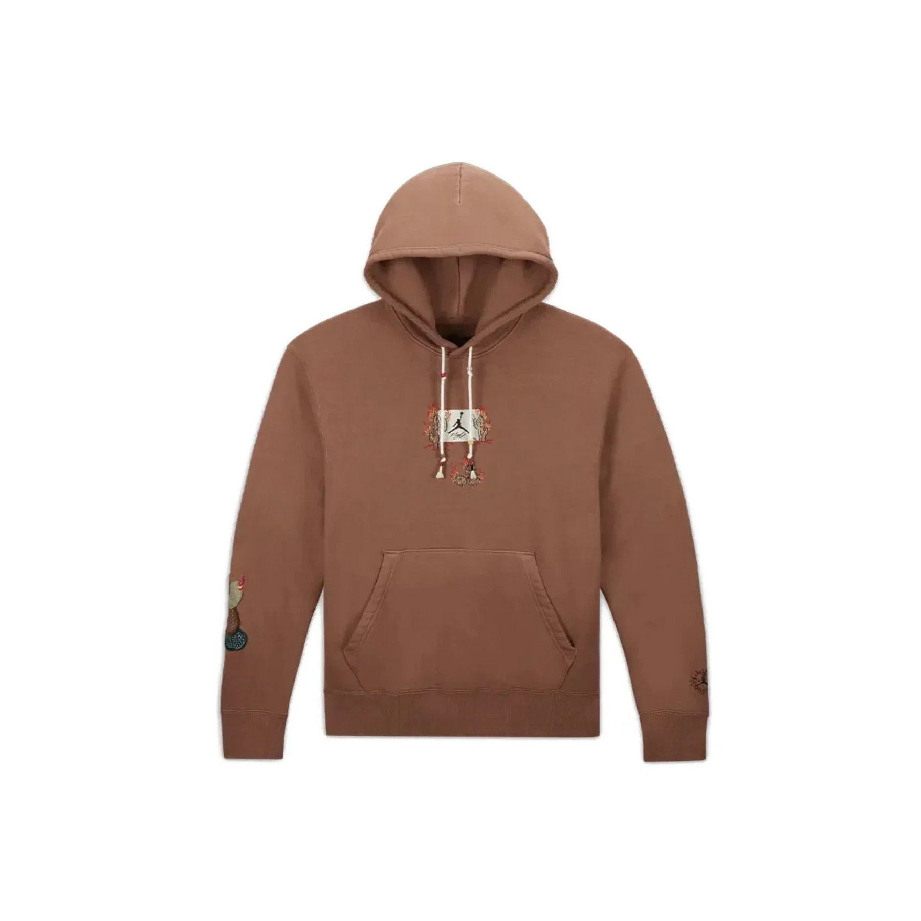 Travis Scott x Jordan Flight Graphic Hoodie Archaeo "Brown"