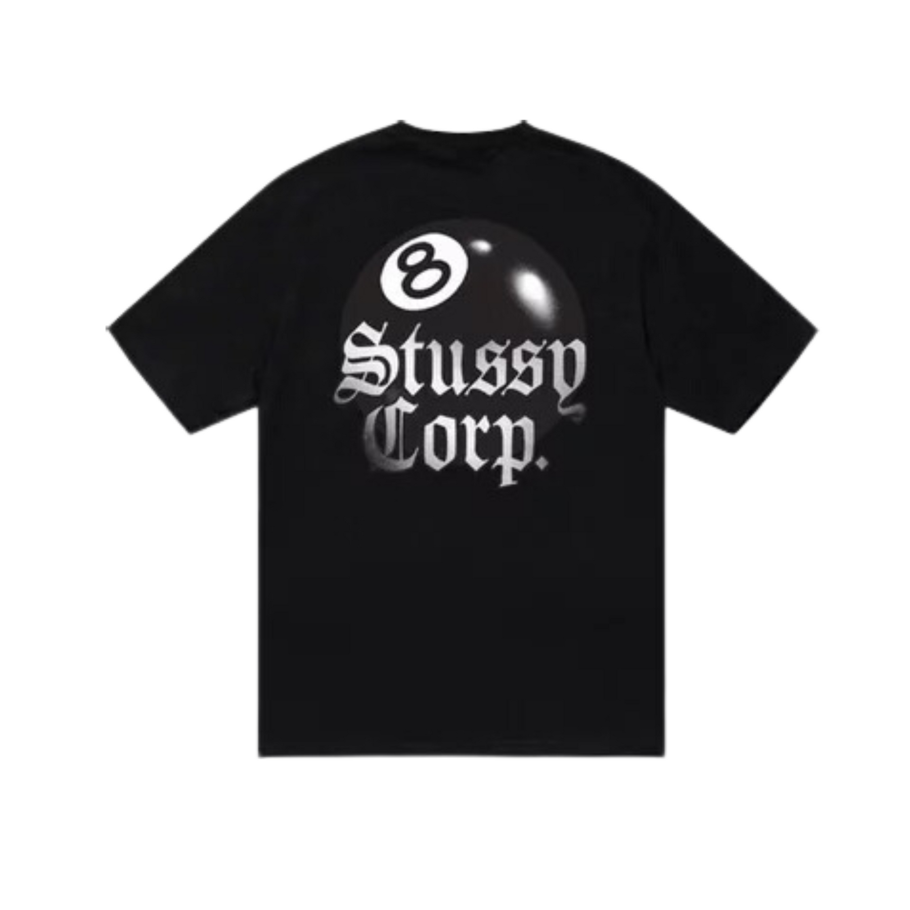 Stüssy 8 Ball Corp. T-shirt "Black"