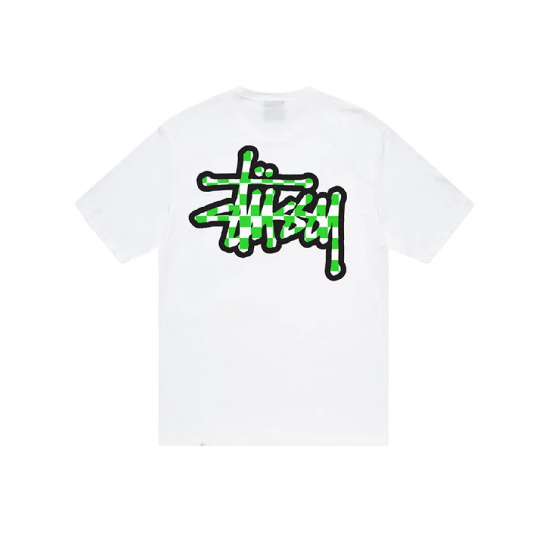 Stüssy Checker Stock T-shirt "White"