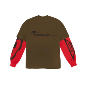 Travis Scott Cactus Jack Crossover Longsleeve T-shirt "Brown"