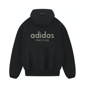 Fear of god x adidas hoodie Black