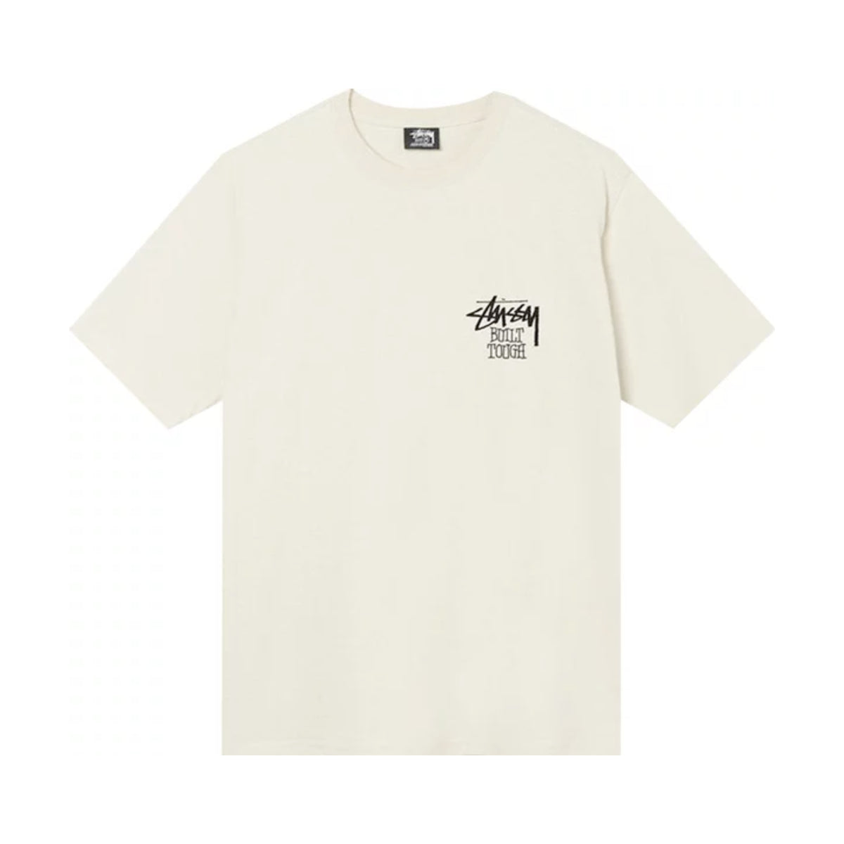 Stussy Built Tough Tee "Putty" - street-bill.dk