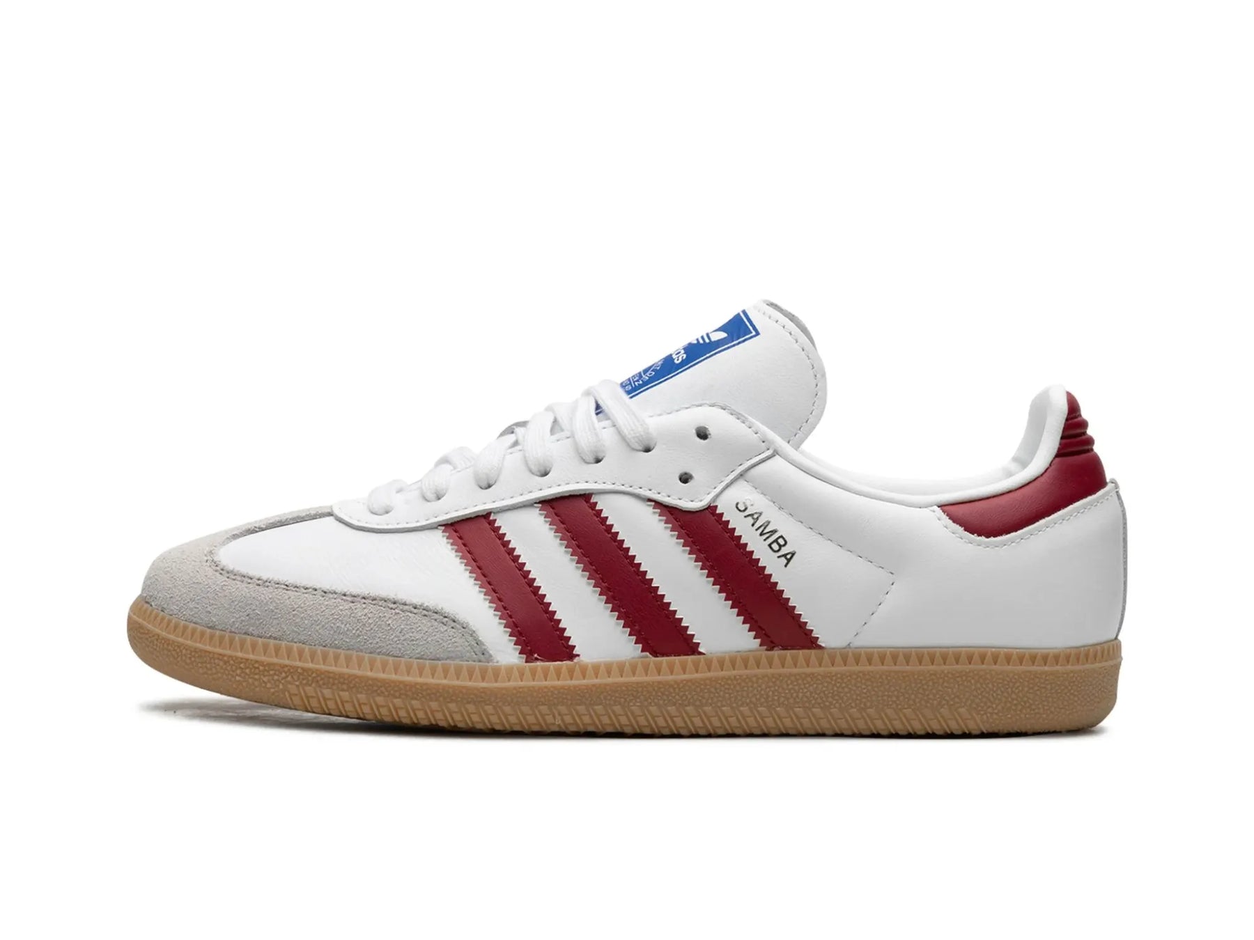 adidas Samba OG White Burgundy Gum