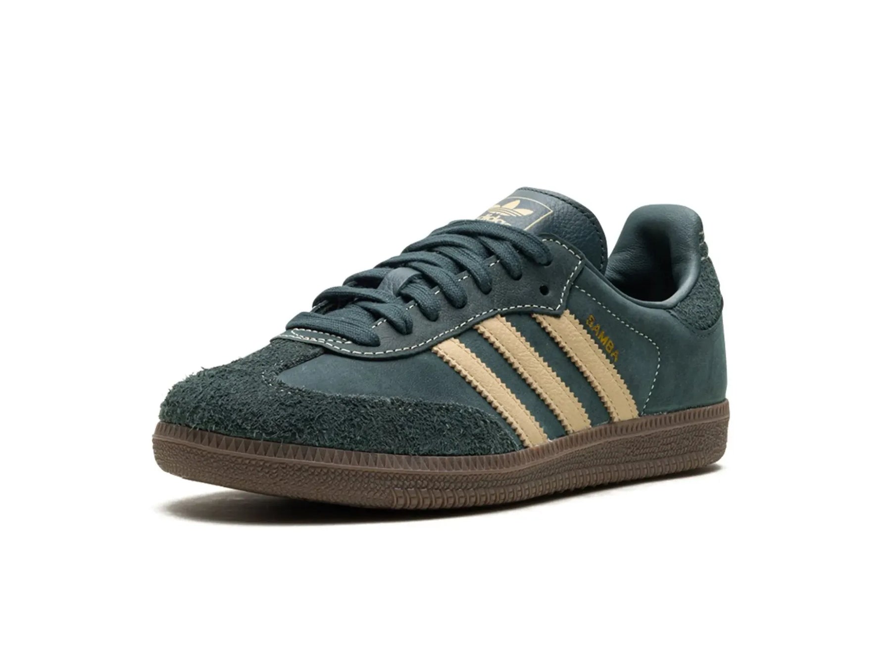 adidas Samba OG Mineral Green Crystal Sand (Women's)