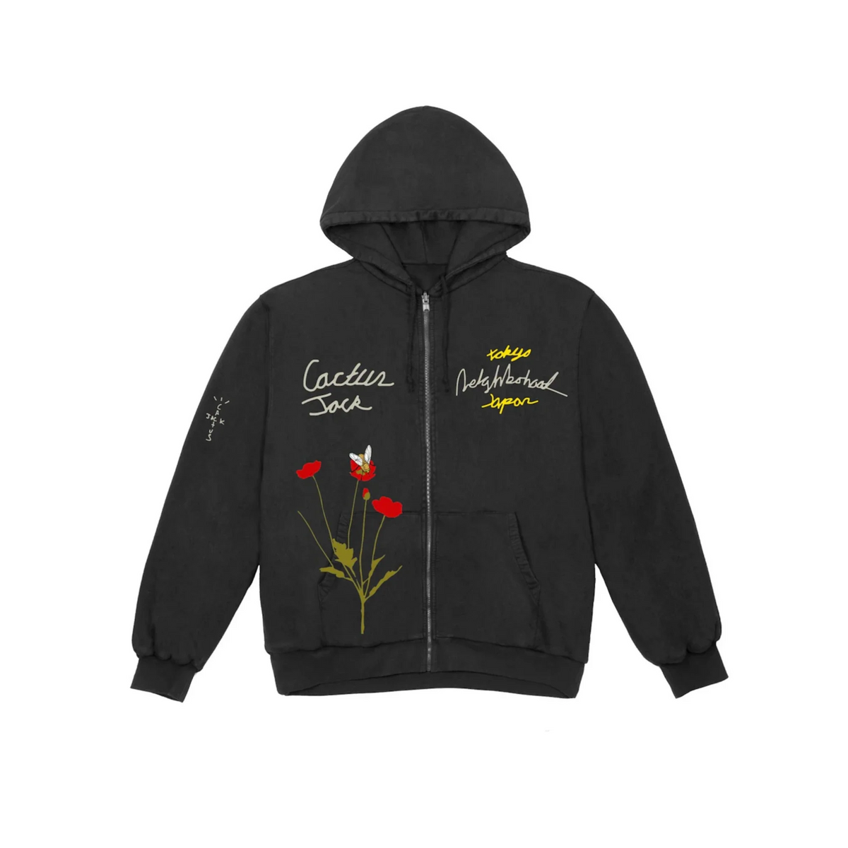 Travis Scott Cactus Jack x Neighborhood Carousel Hoodie "Black"