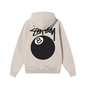 Stüssy 8 Ball Zip Hoodie "Smoke"