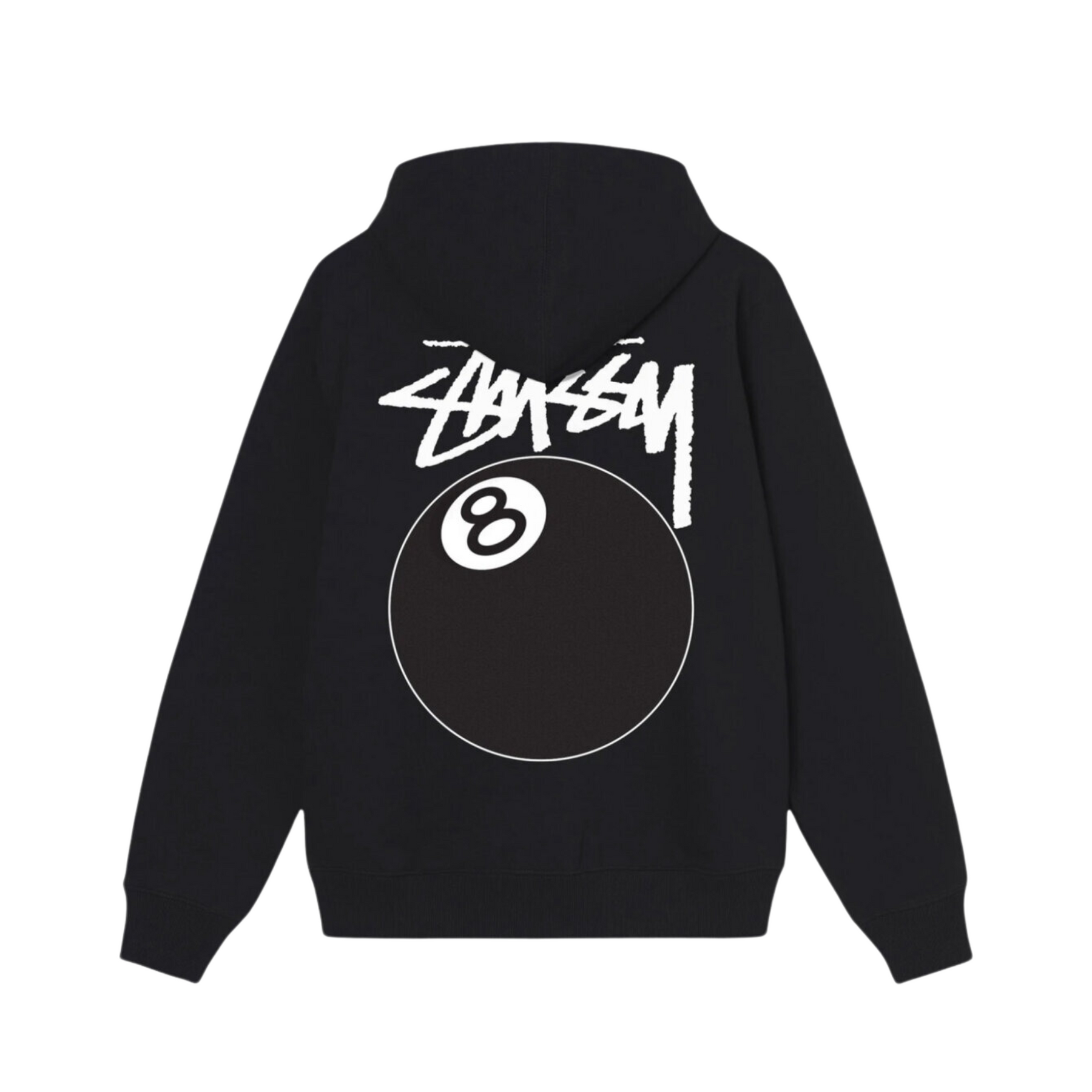 Stüssy 8 Ball Zip Hoodie "Black"