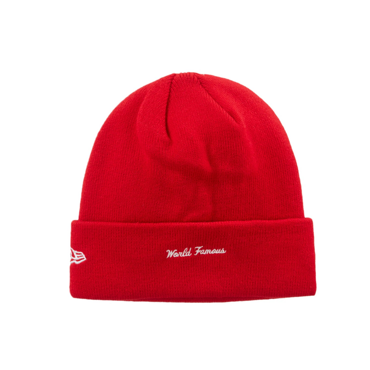 Supreme New Era Box Logo Beanie "Red"