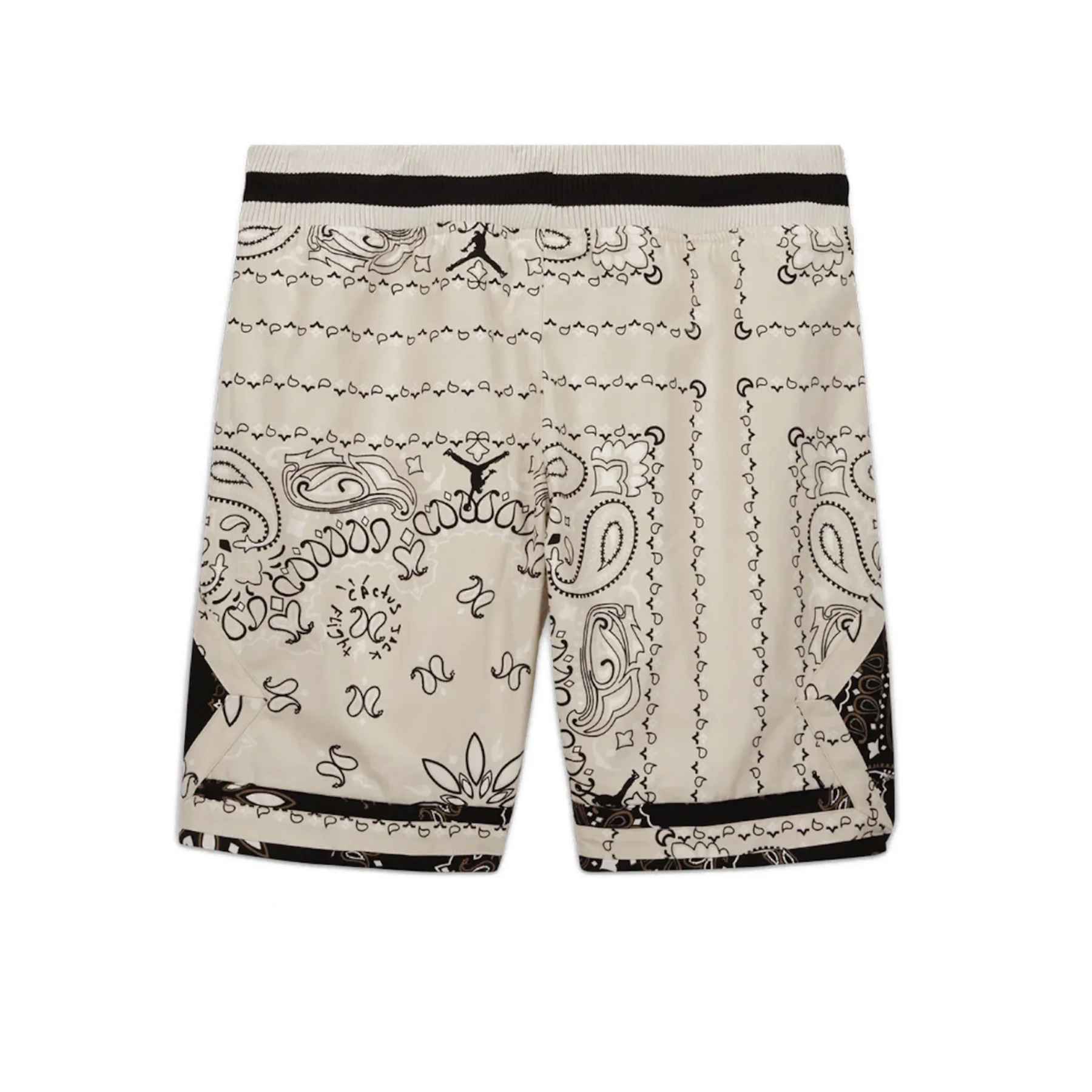 Travis Scott x Jordan Paisley Shorts "Orewood"