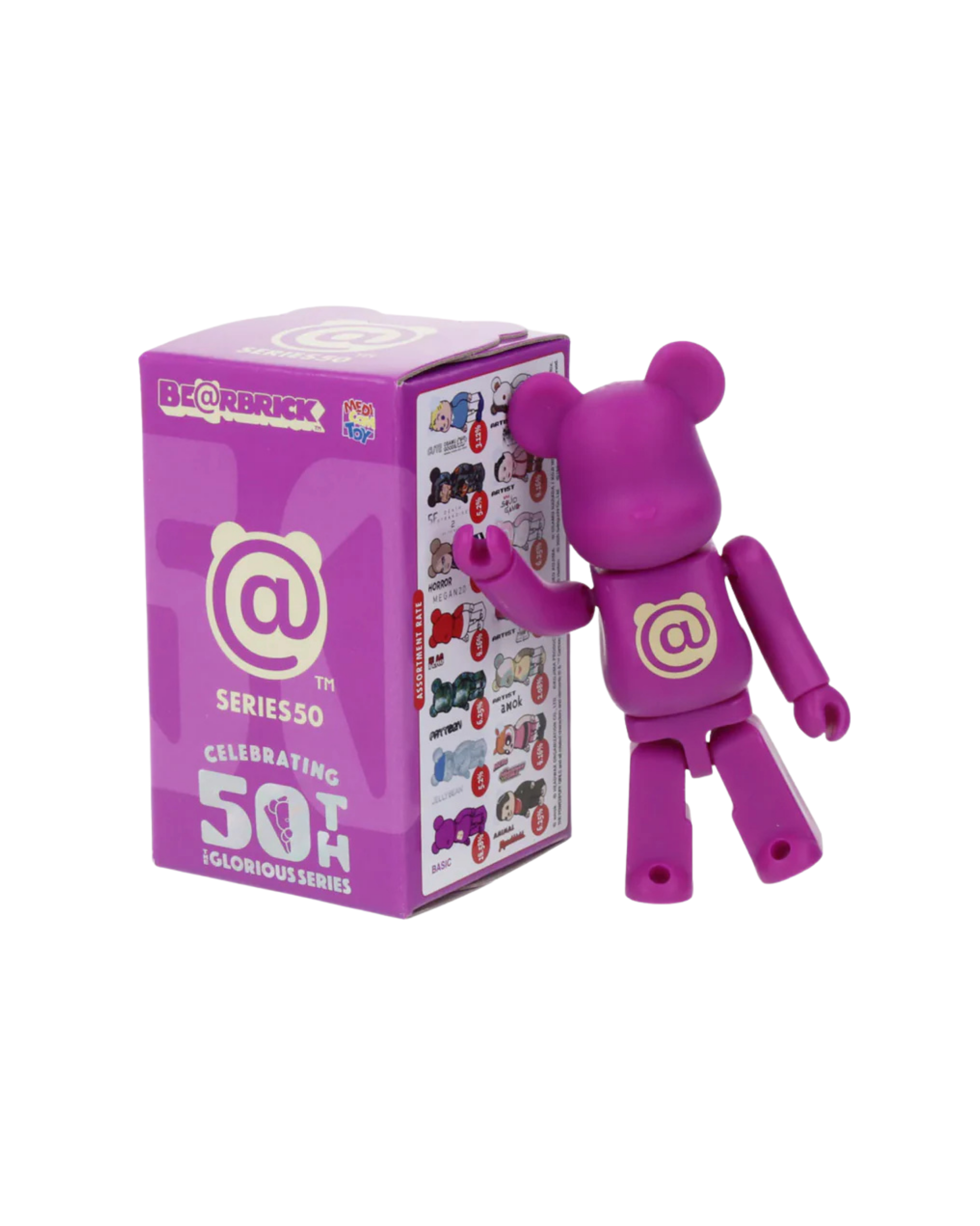 Bearbrick Series 50 Sealed Case 100% (1 Blind Box)