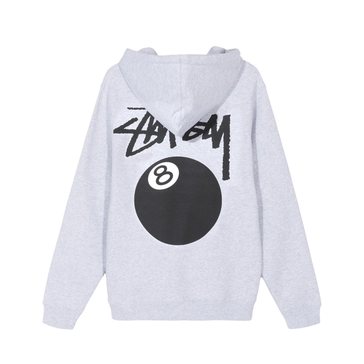 Stüssy 8 Ball Hoodie "Ash heather"