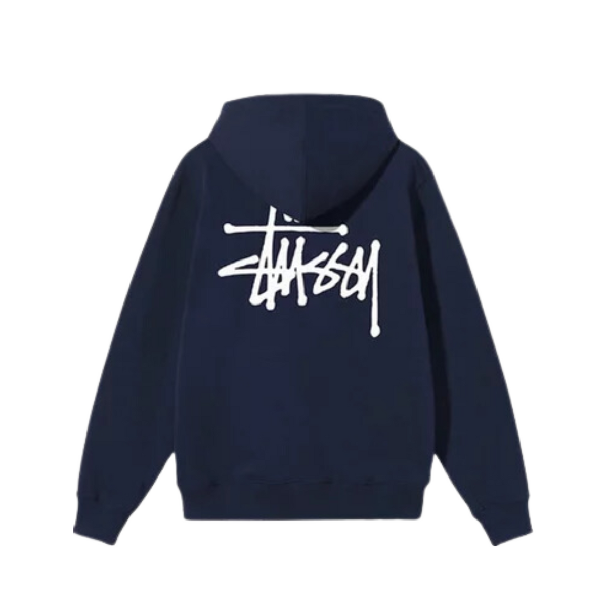 Stüssy Basic Zip Hoodie "Navy"