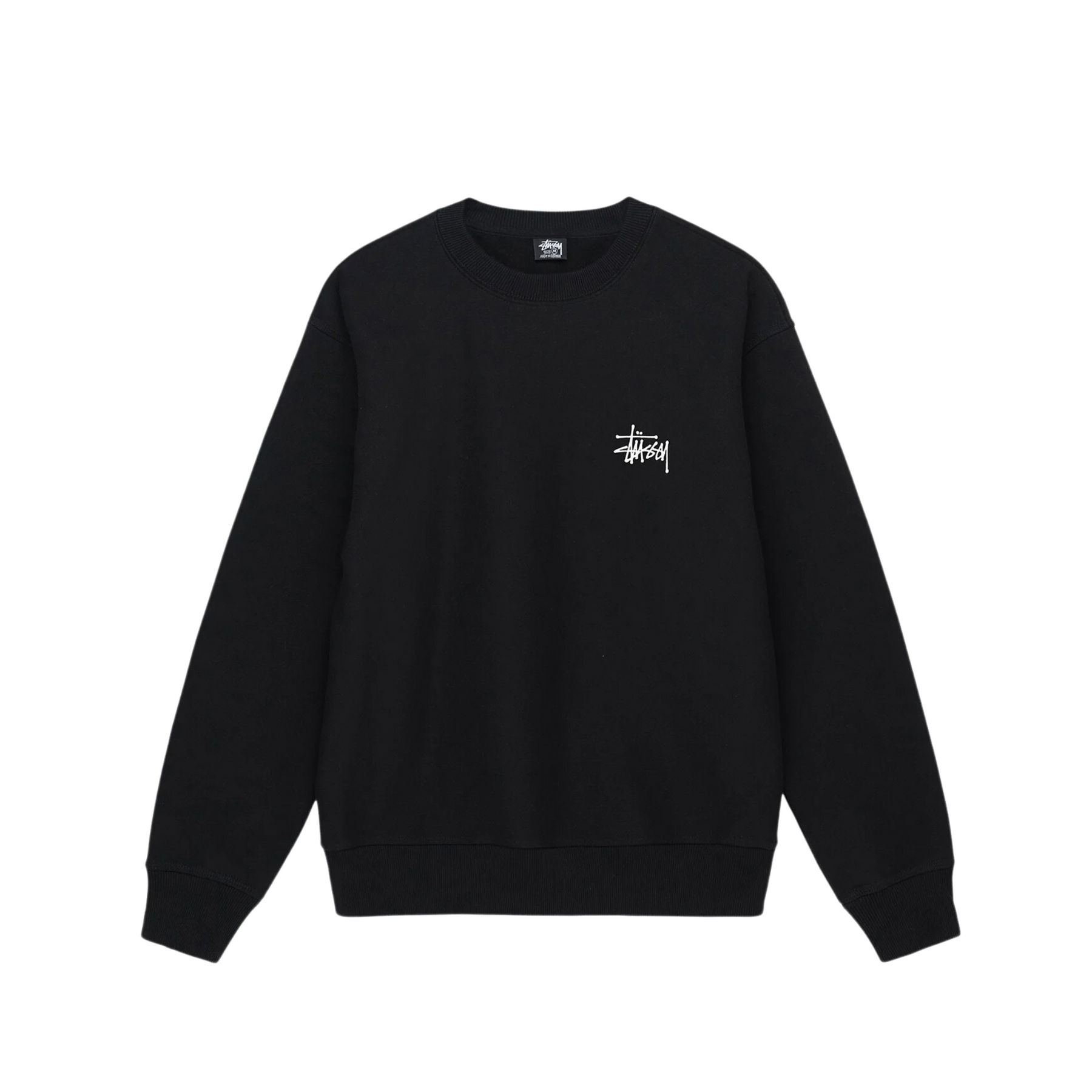 Stüssy Basic Crew "Black"