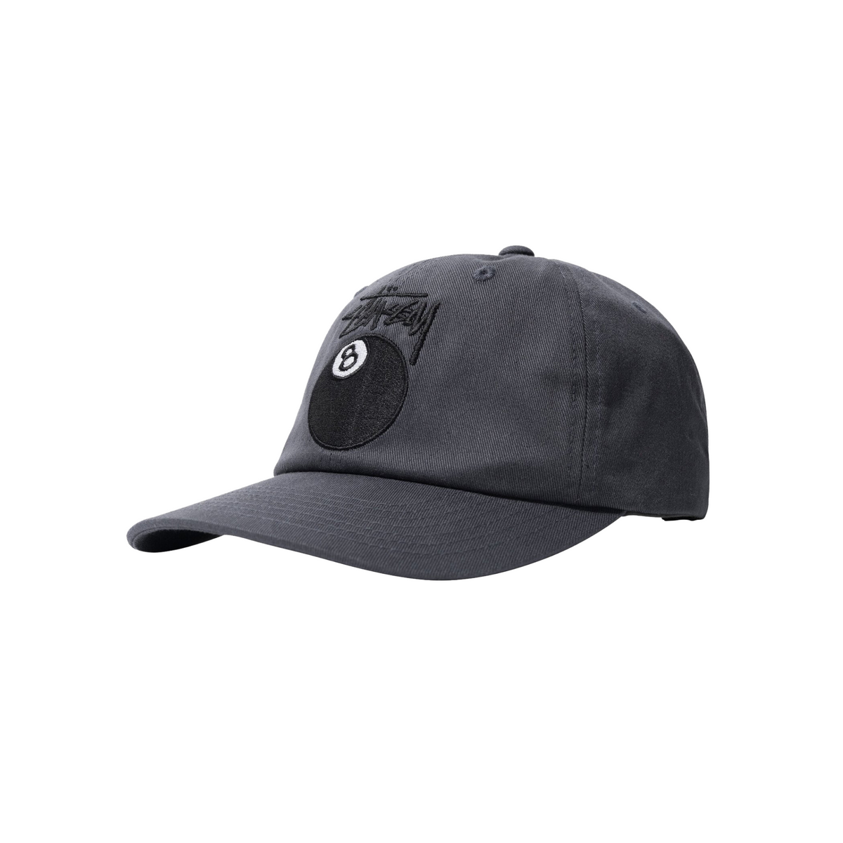 Stüssy Stock 8 Ball Low Pro Cap "Grey"