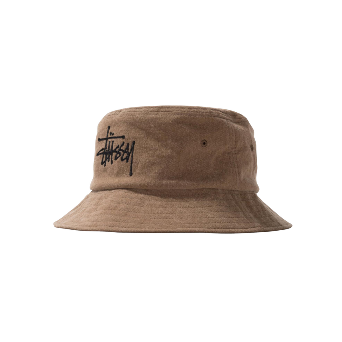 Stüssy Big Logo Bucket Hat "Brown"