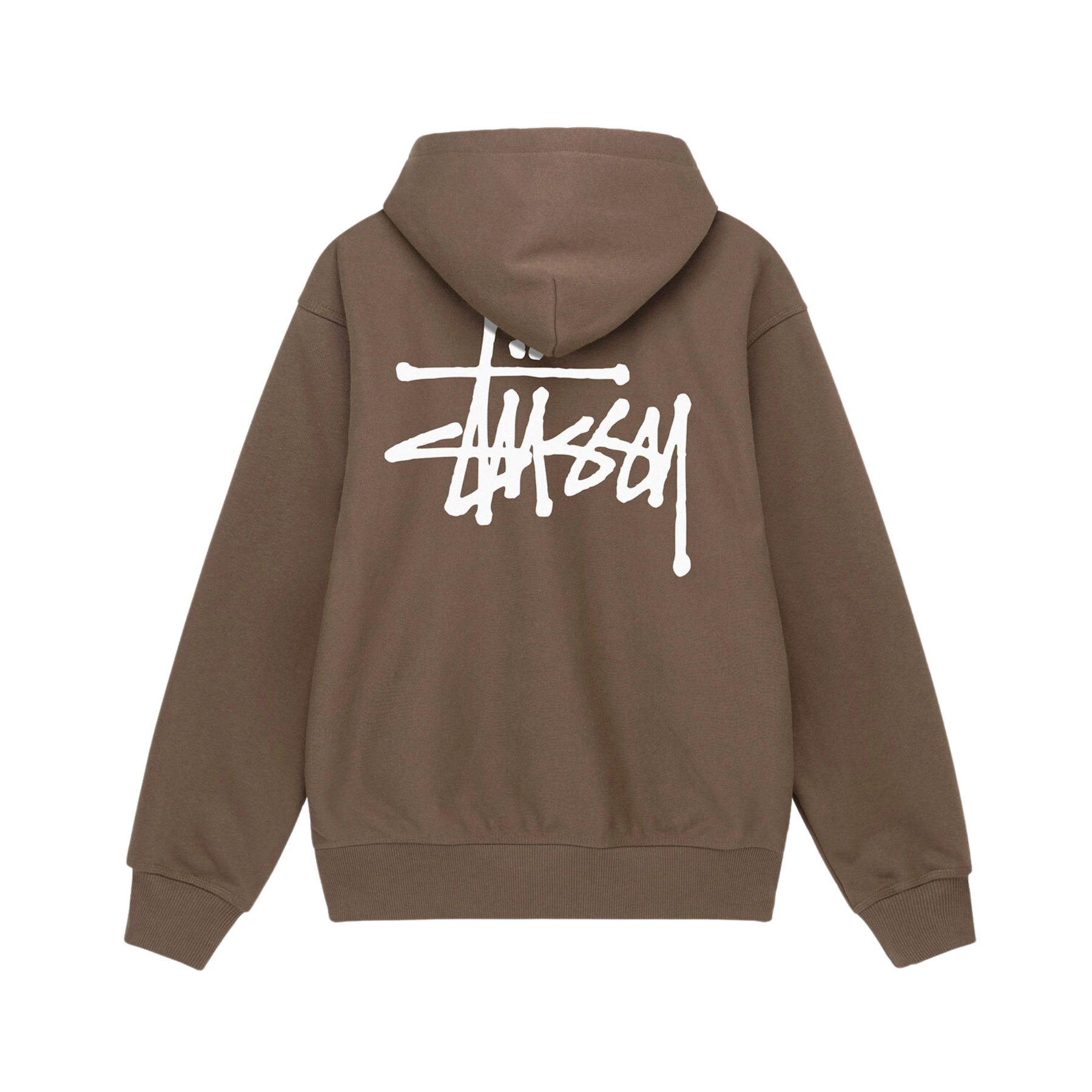 Stüssy Basic Hoodie "Coffee"