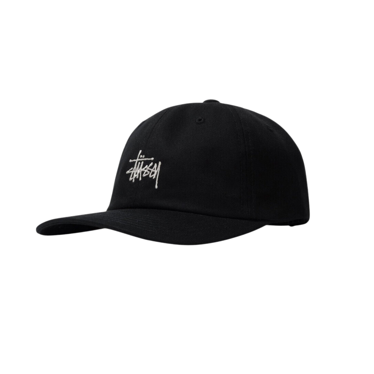 Stüssy Stock Low Profile Cap "Black"