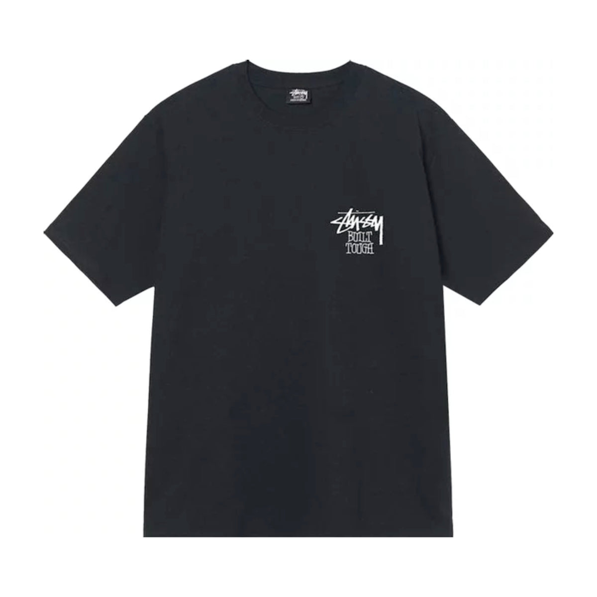 Stüssy Built Tough Tee "Black" - street-bill.dk