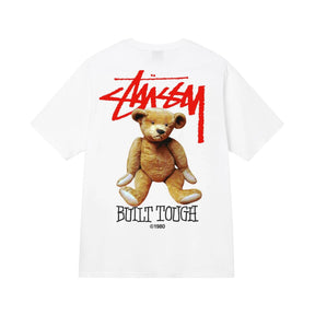 Stüssy Built Tough Tee "White" - street-bill.dk