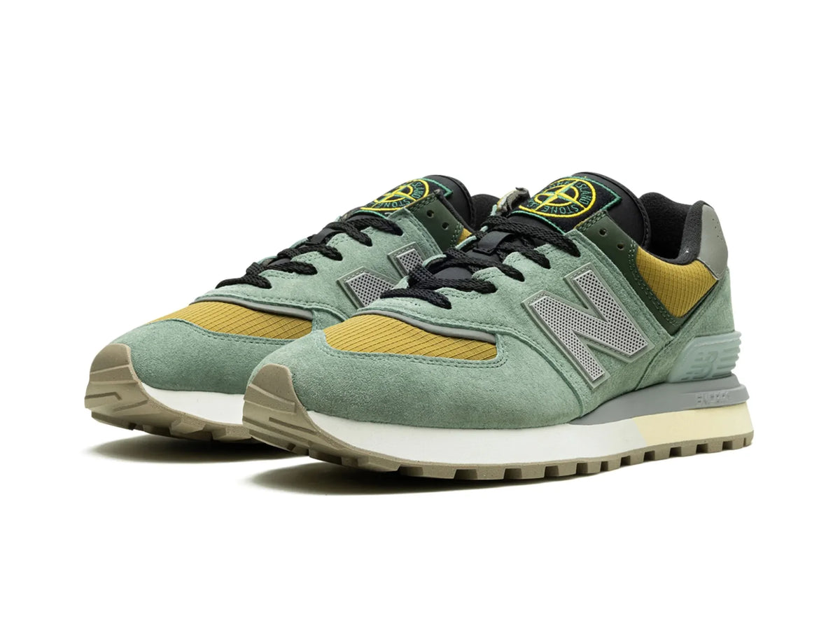 New Balance 574 Legacy Stone Island Light Green