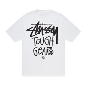 Stüssy t-shirt white ryg