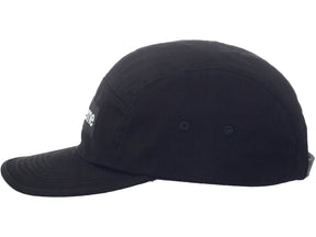 Supreme Washed Chino Twill Camp Cap (FW23) Black