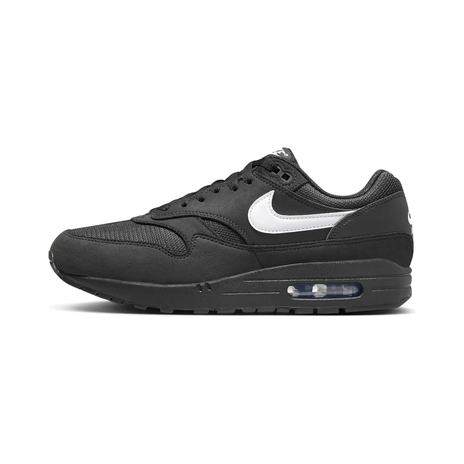 Nike Air Max 1 Black White Swoosh