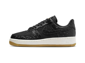 Nike Air Force 1 Low '07 Black Ostrich Gum (Women's)