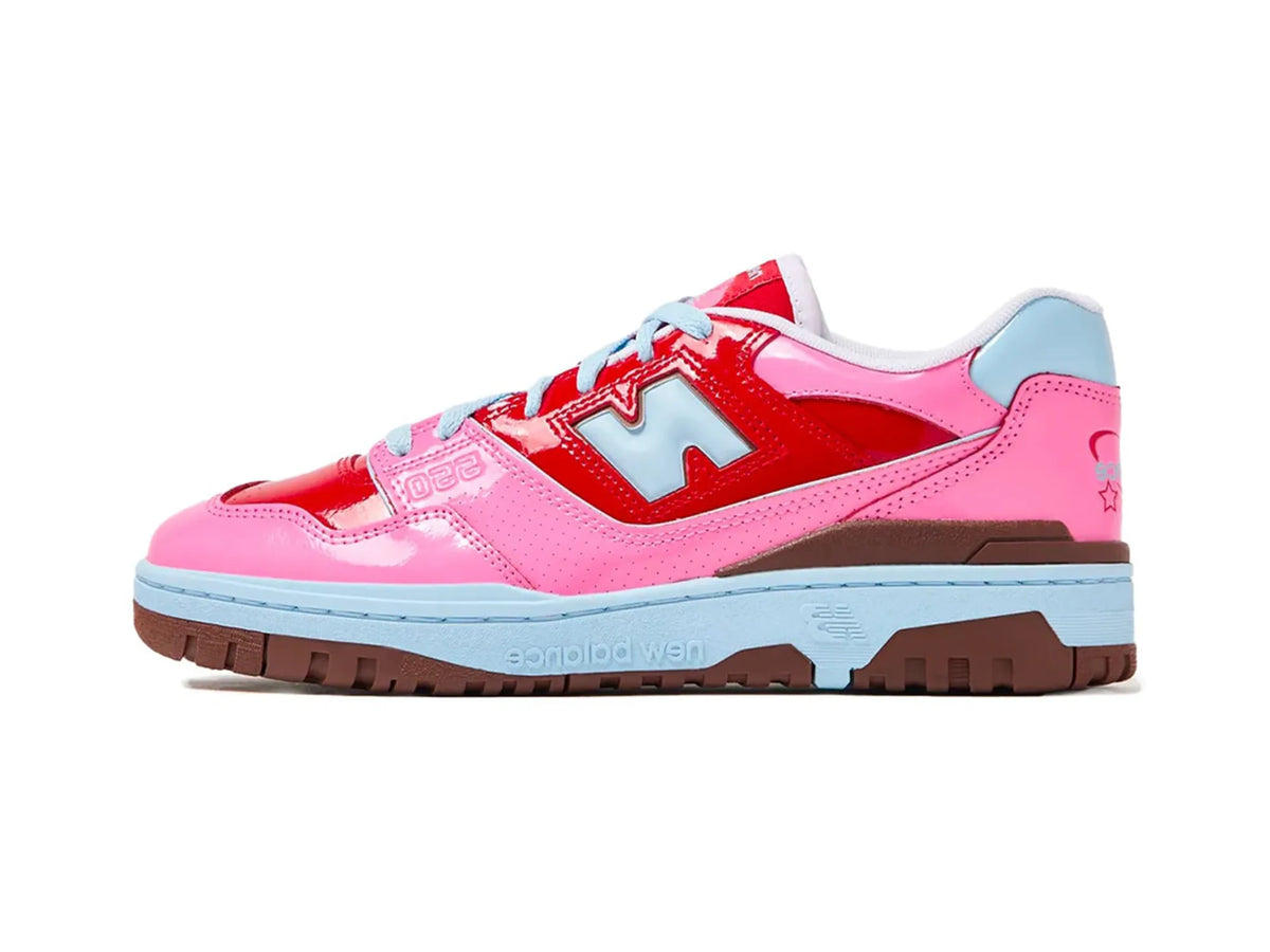 New Balance 550 Y2K Patent Leather Pack Red Pink