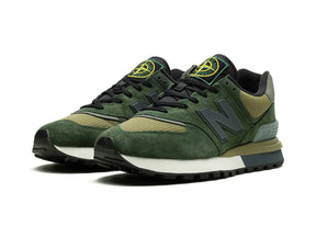 New Balance 574 Legacy Stone Island Dark Green