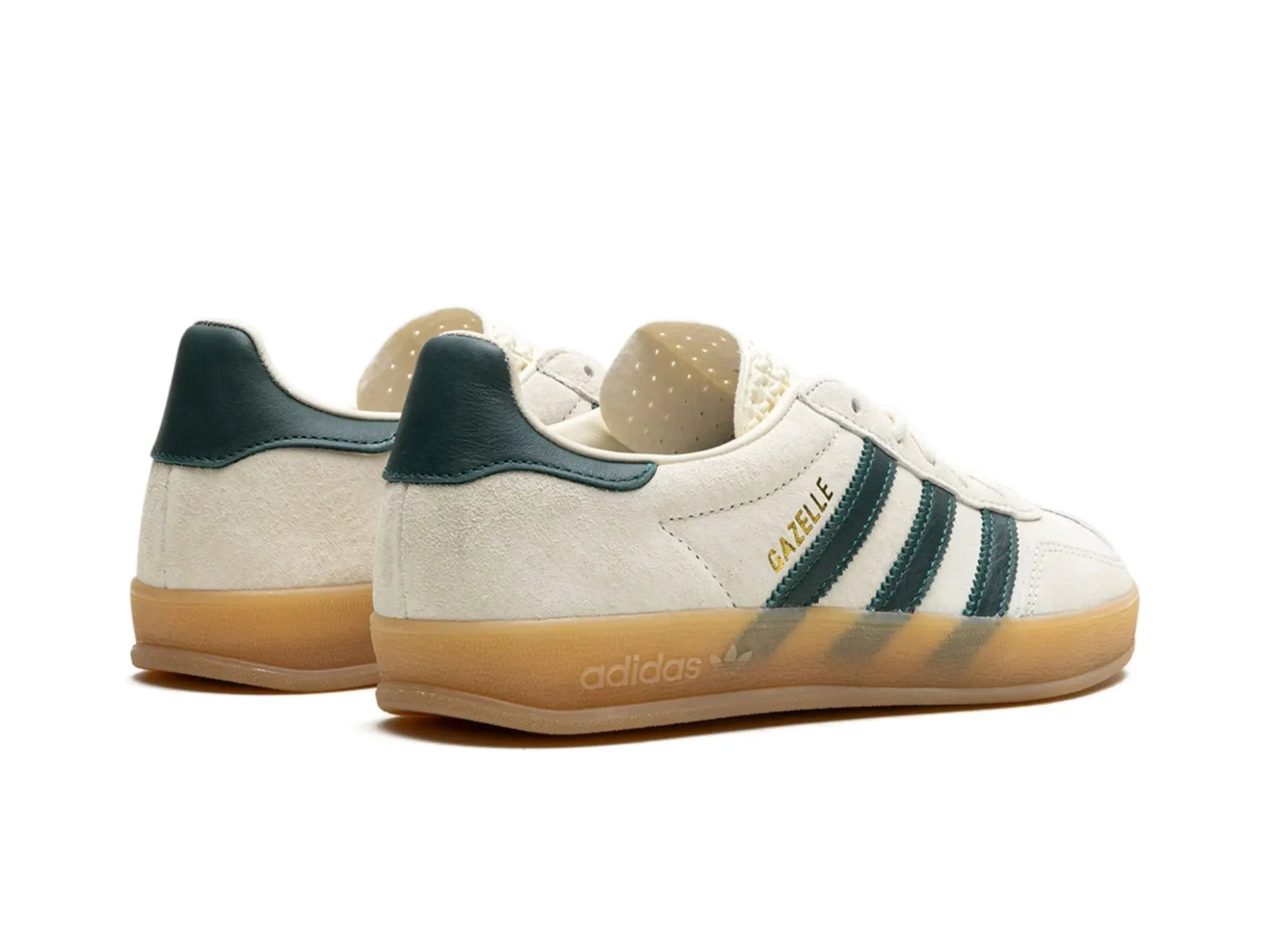 adidas Gazelle Indoor Cream White Collegiate Green Gum