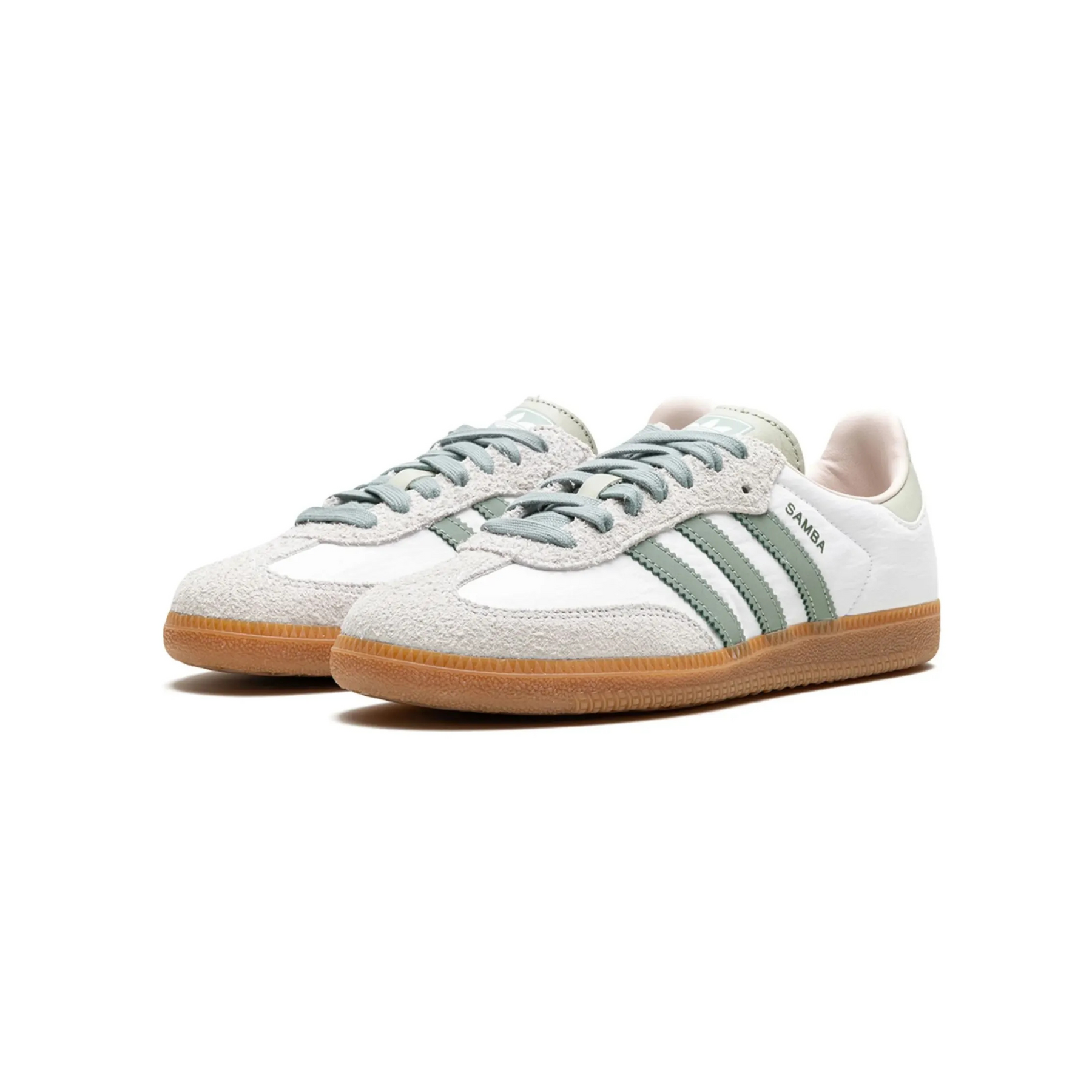 adidas Samba OG Silver Green Putty Mauve (Women's)