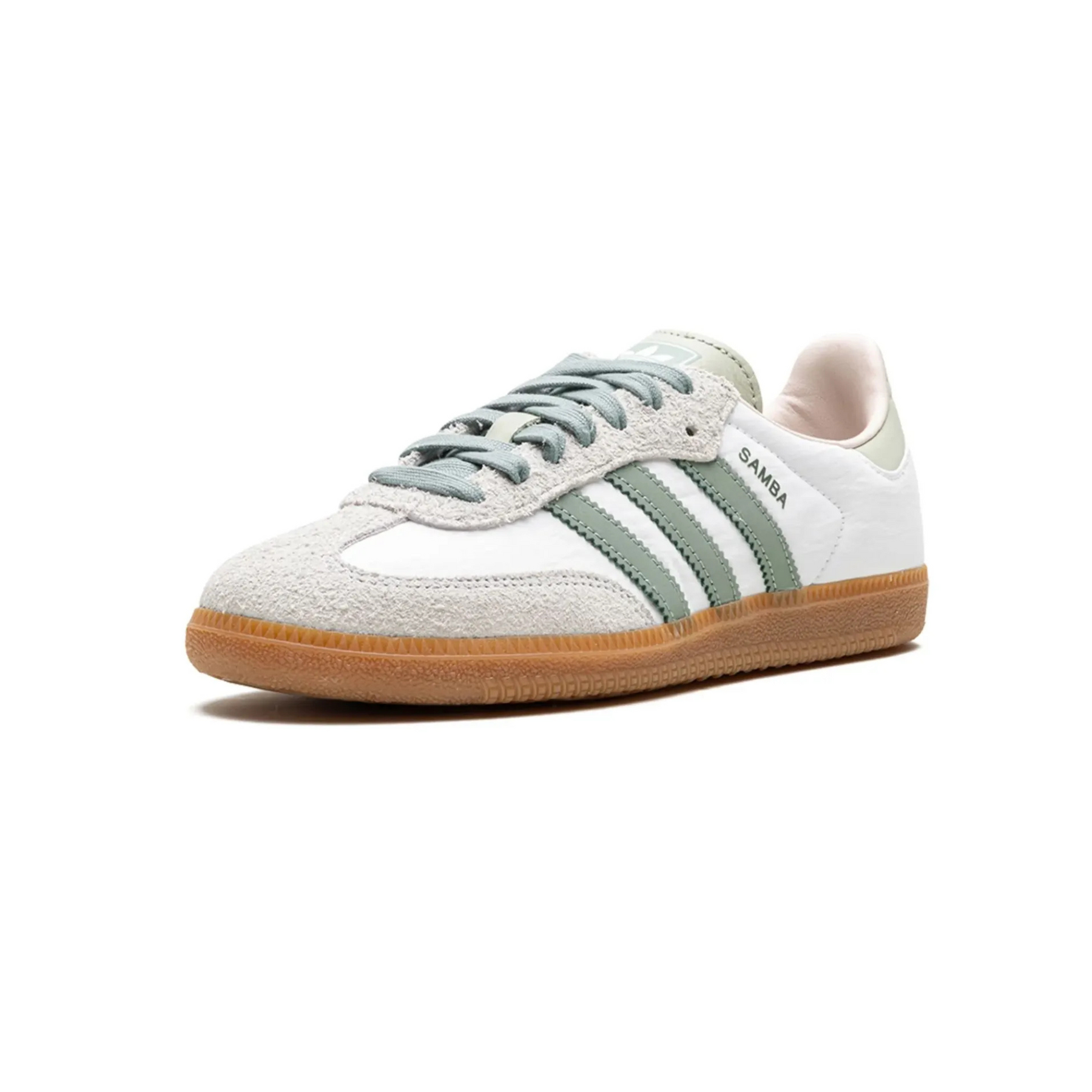 adidas Samba OG Silver Green Putty Mauve (Women's)