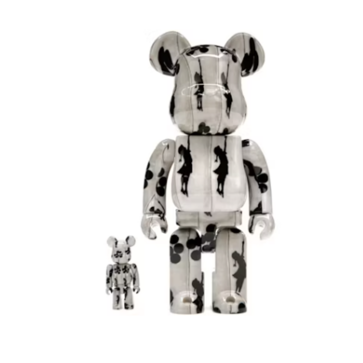 Bearbrick Flying Balloons Girl