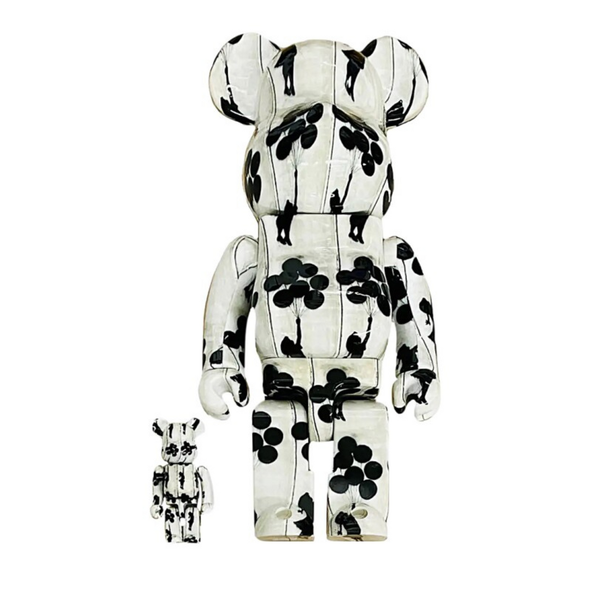 Bearbrick Flying Balloons Girl