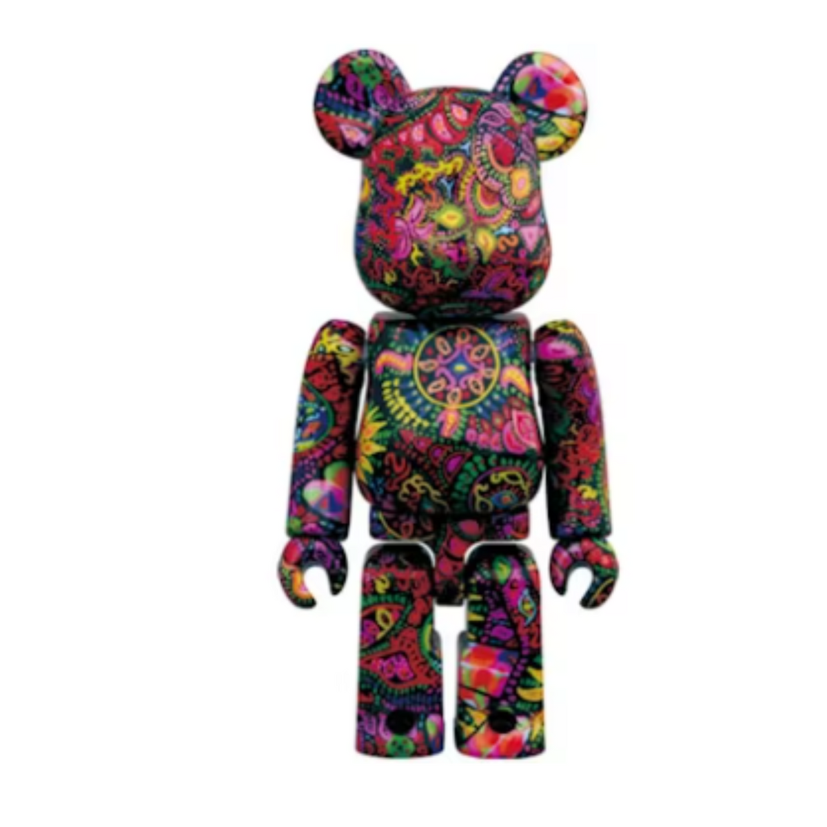 Bearbrick Psychedelic Paisley