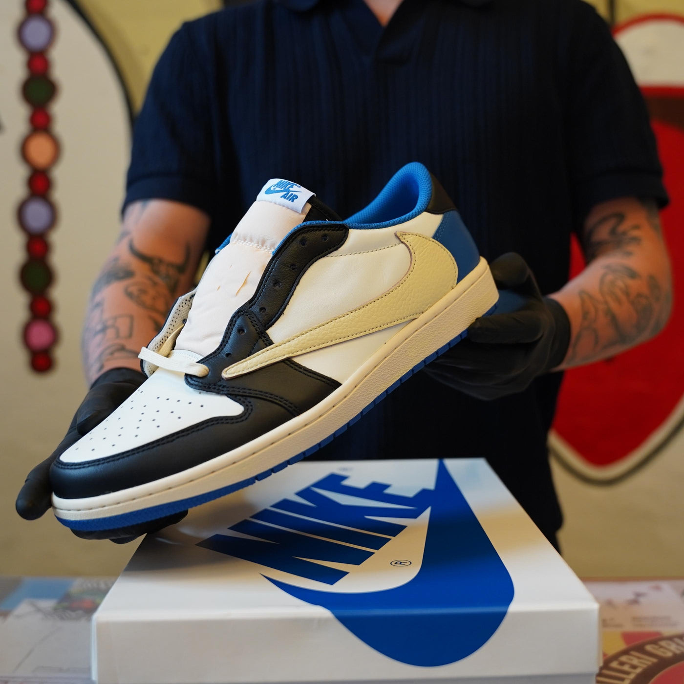 Jordan 1 low fragment design verificering