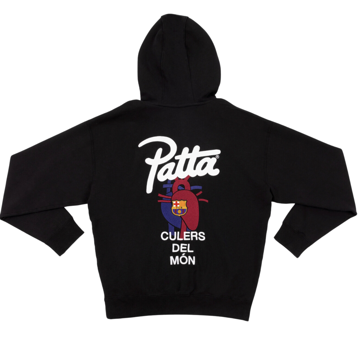 FCB X Patta Hoodie back