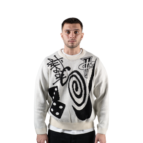 Nike X Stussy Knit Sweater Natural