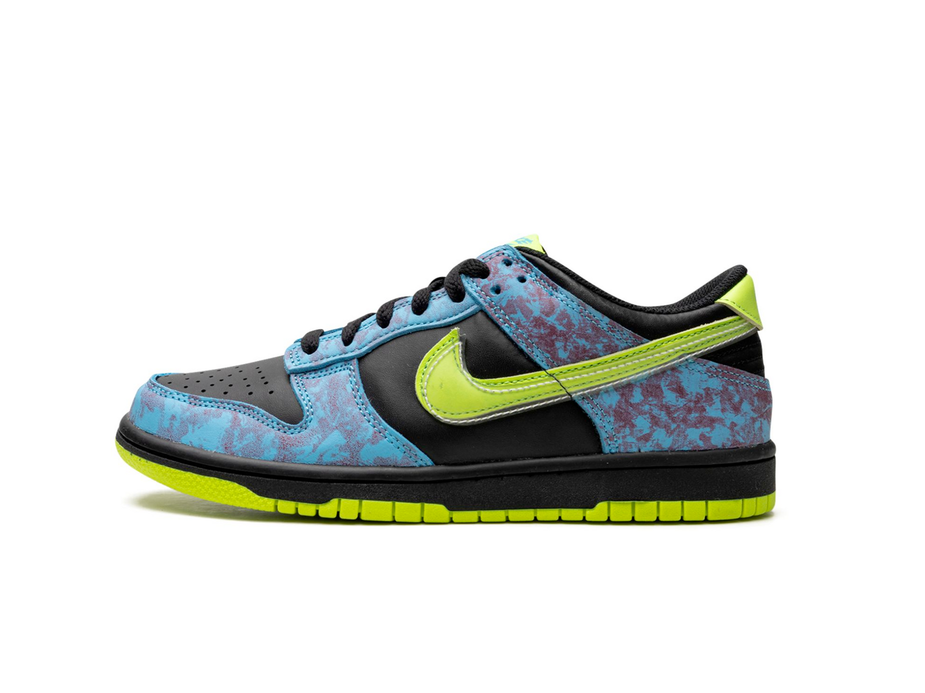 Nike Dunk Low "Acid Wash Baltic Blue Volt"