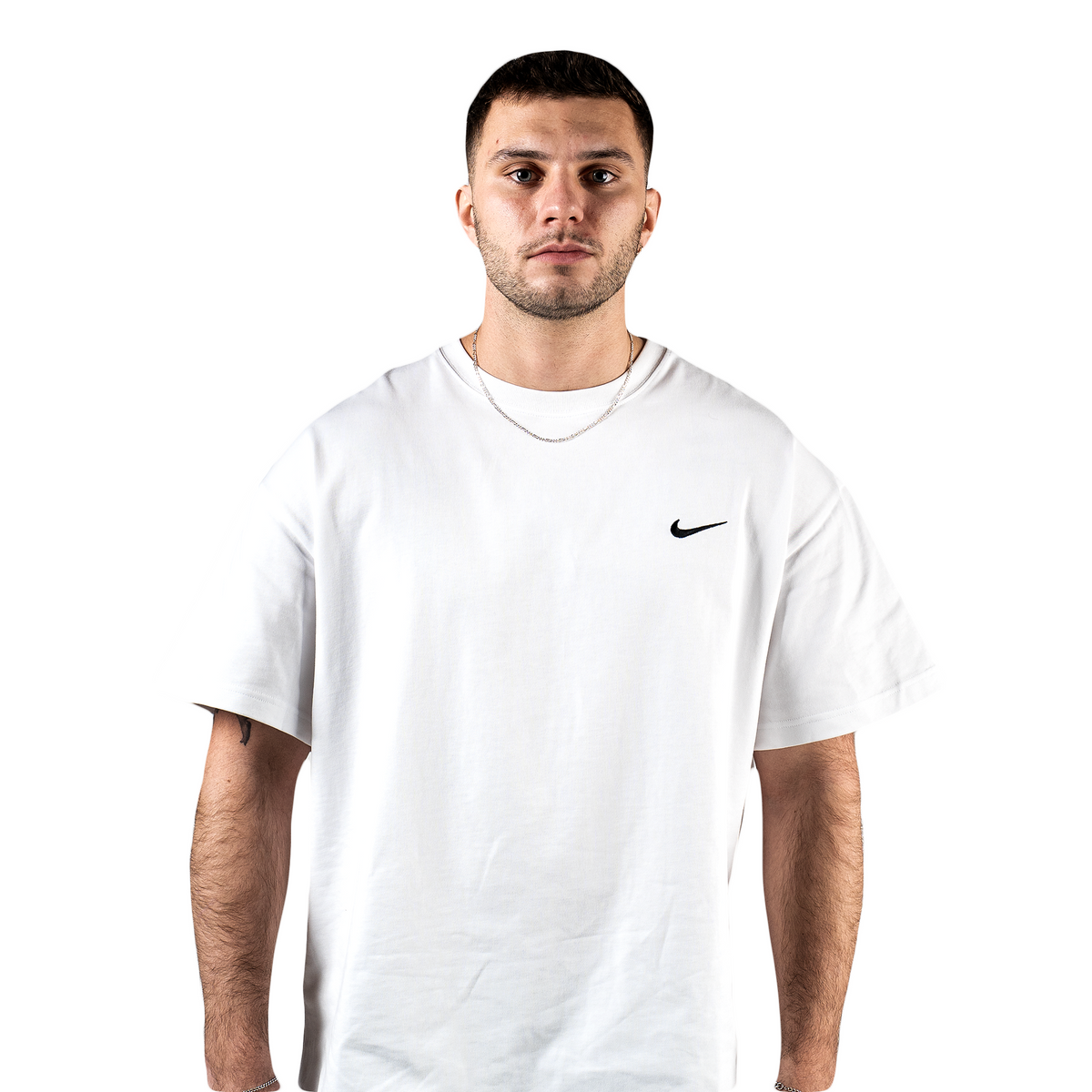 Nike X Stüssy The Wide World Tribe T-Shirt "White" - street-bill.dk