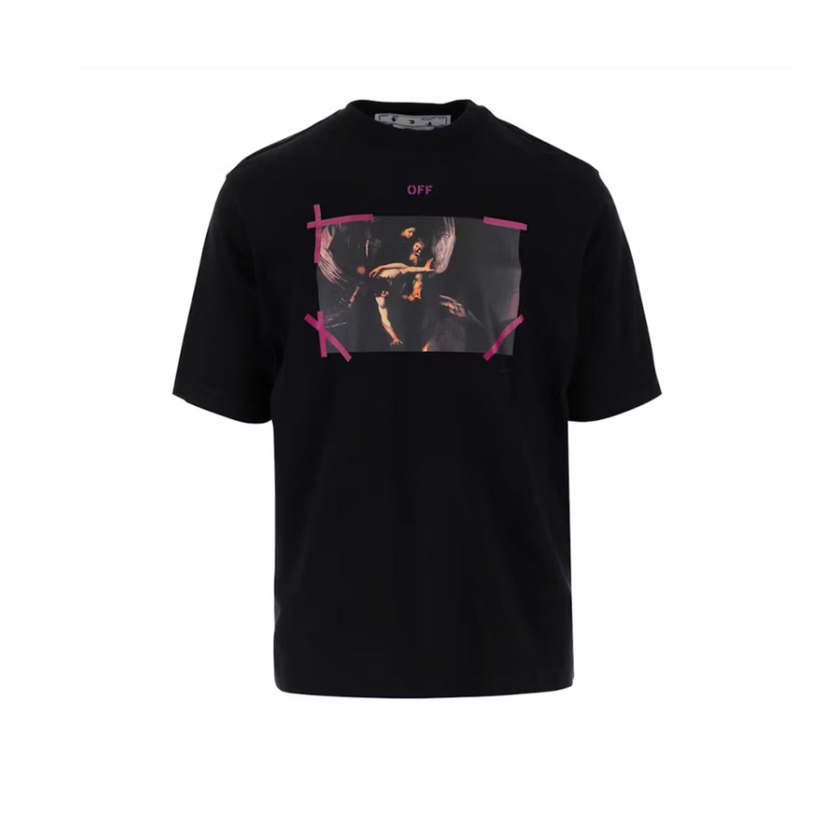 Off-White Arrow Caravaggio Mercy T-shirt Purple