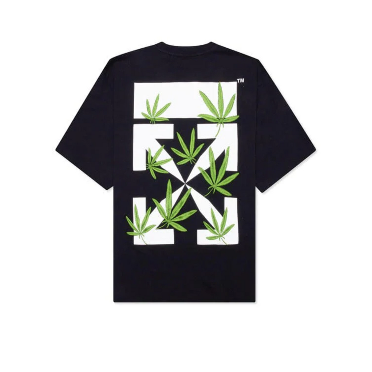 Off-White T-Shirt Weed Arrows