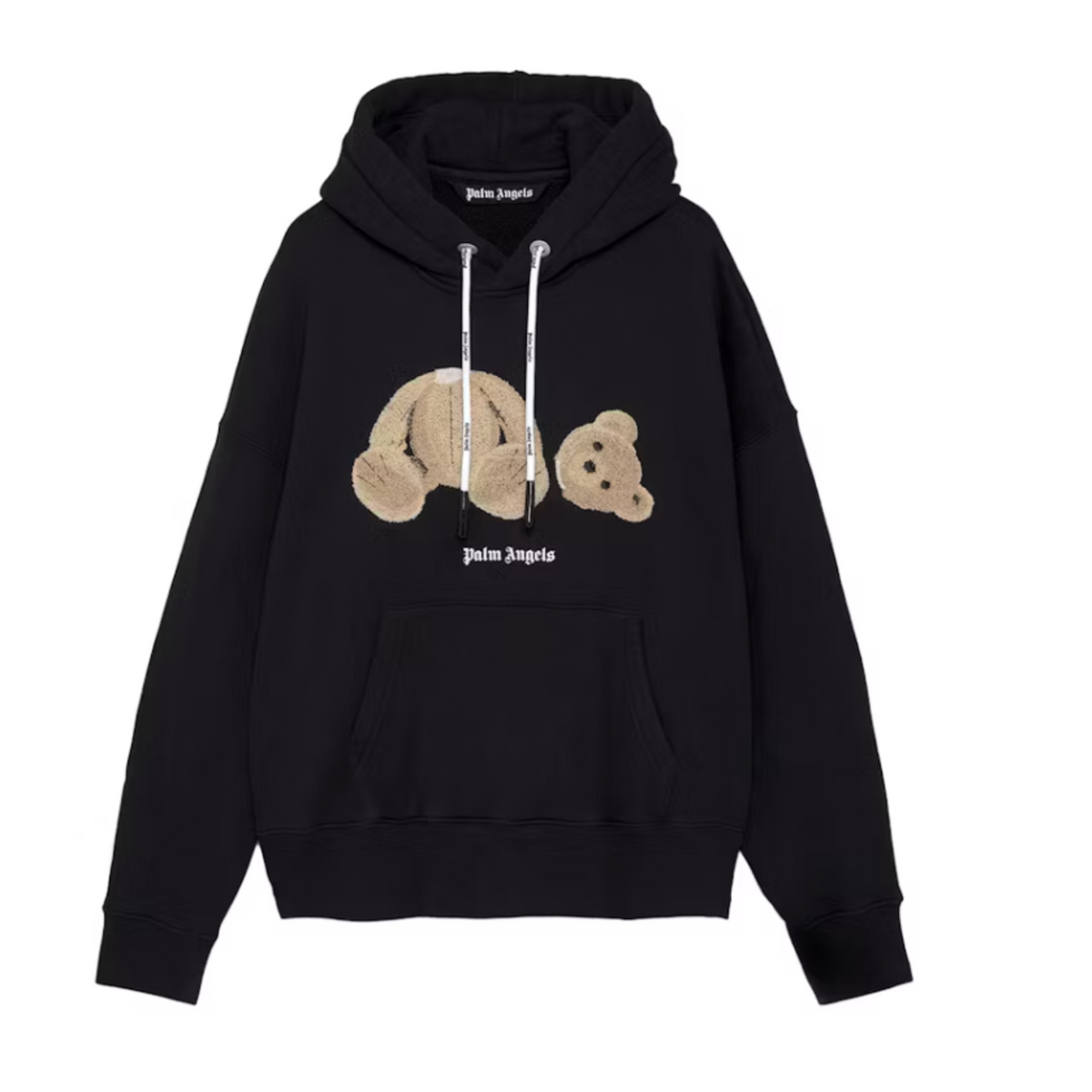 Palm Angels Classic Teddy Bear Hoodie"Black"