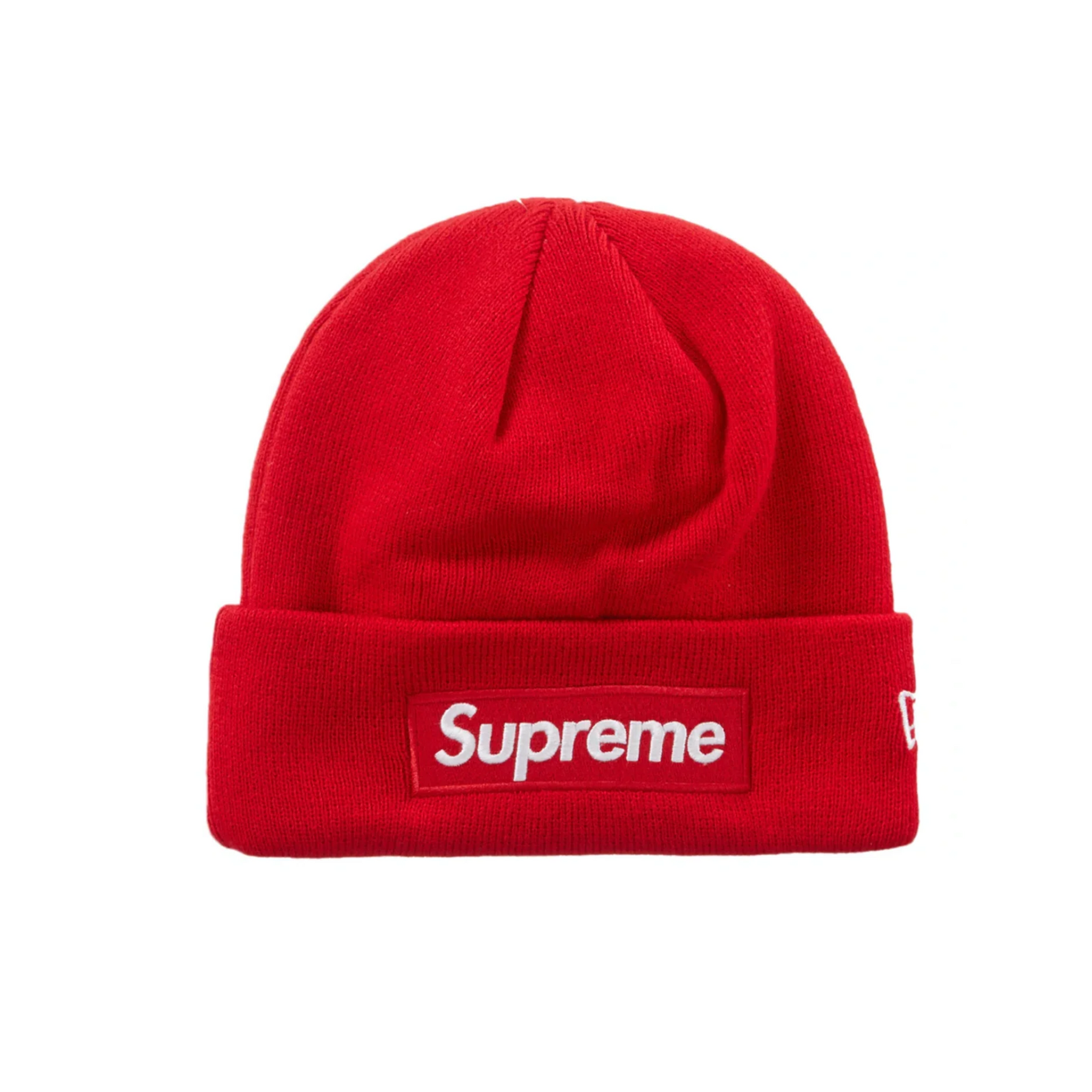 Supreme New Era Box Logo Beanie "Red"