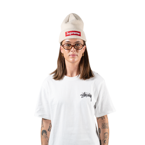 Stüssy Fuzzy Dice T-shirt White