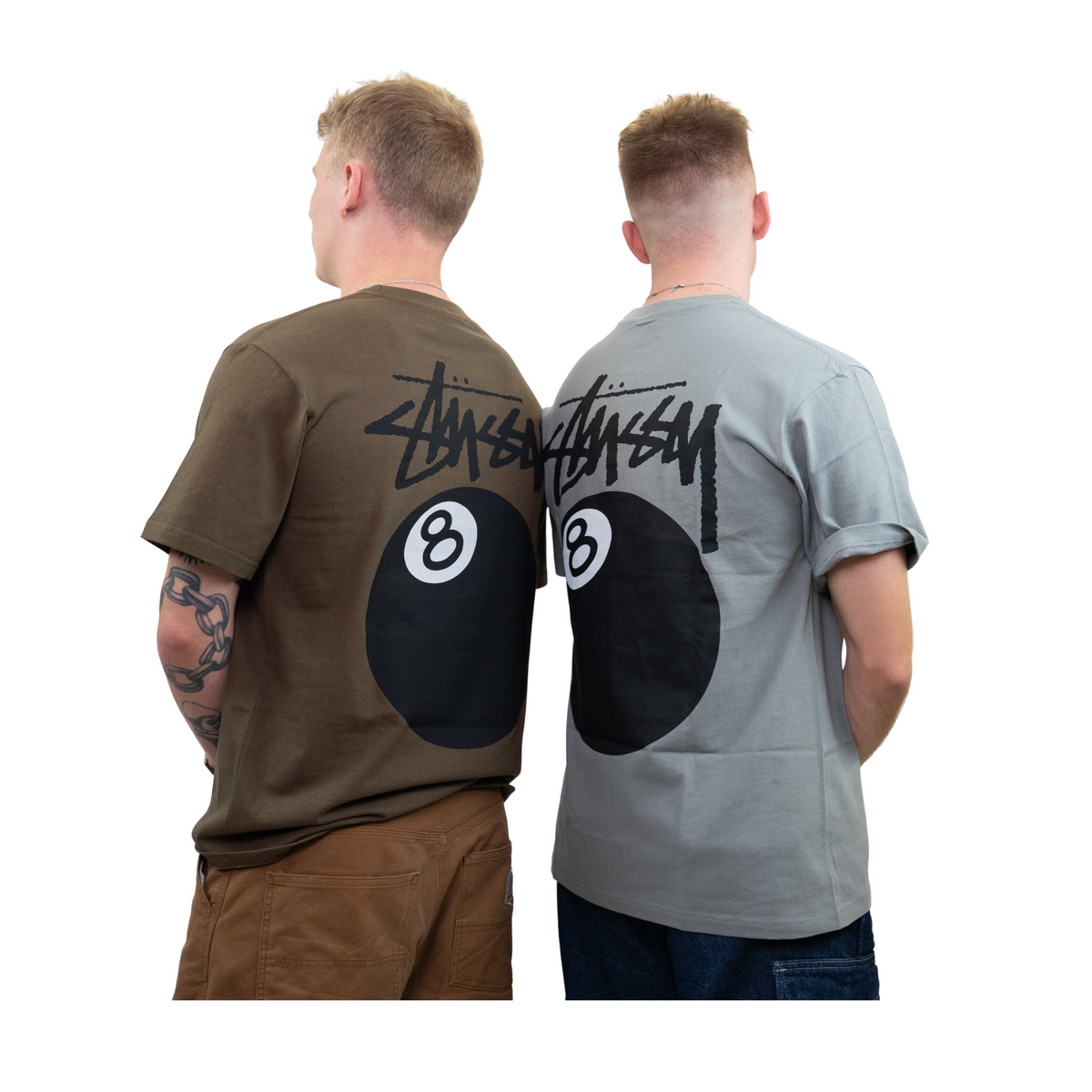 Stüssy 8 Ball T-shirt "Brown"